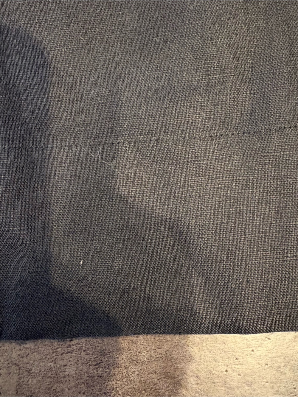 J. Crew Linen Black Maxi A-Line Dress Beach Resort Summer Flowy Classic Elegant - Picture 10 of 12